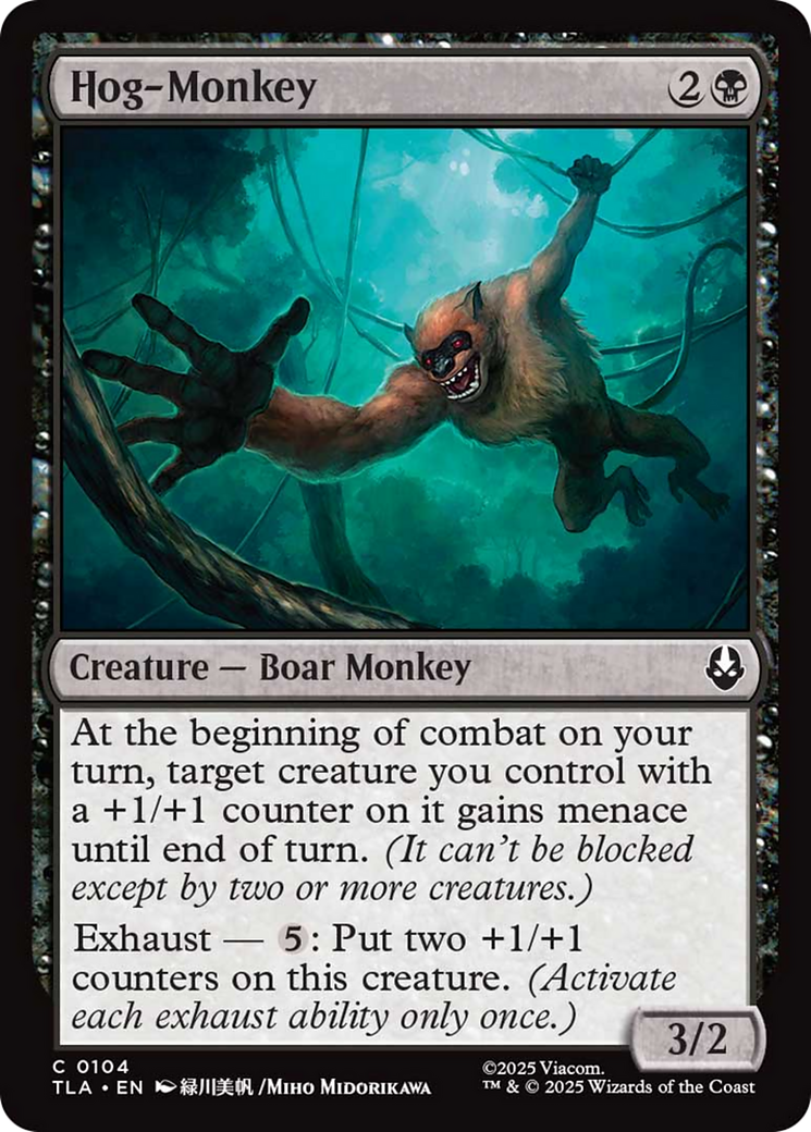 Hog-Monkey [Avatar: The Last Airbender] | Boutique FDB TCG
