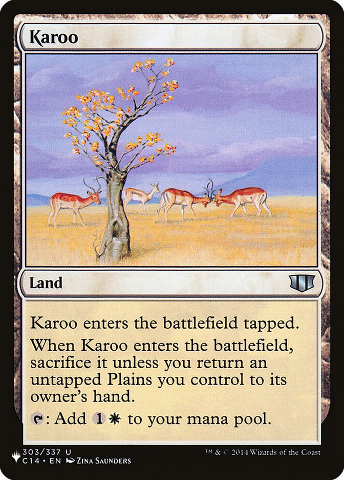 Karoo [The List] | Boutique FDB TCG