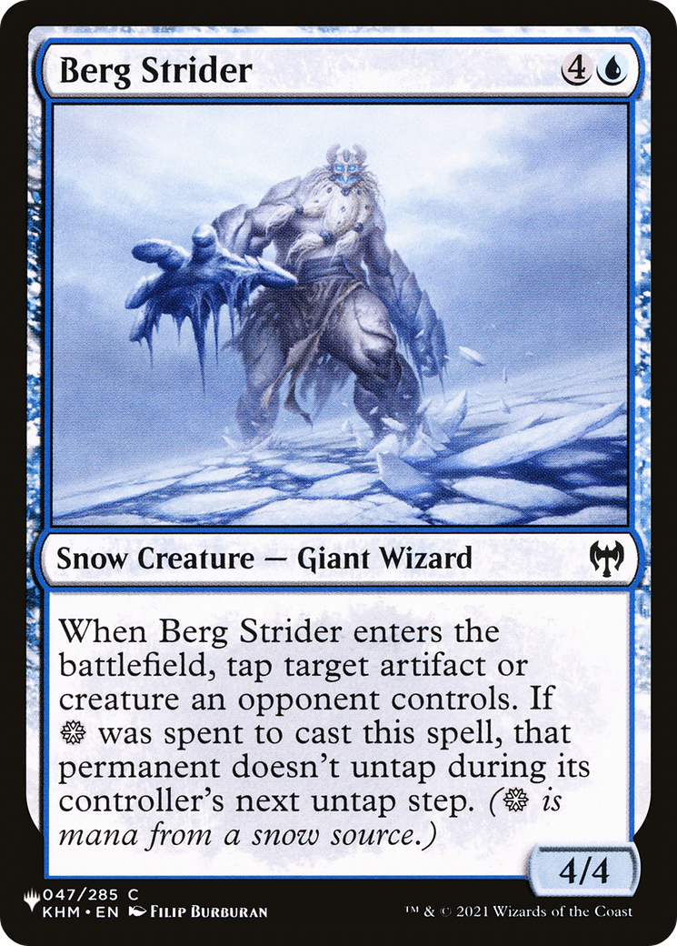 Berg Strider [The List Reprints] | Boutique FDB TCG