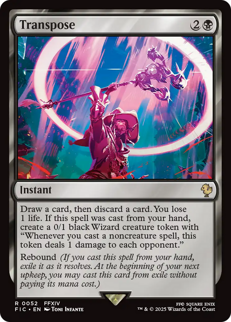 Transpose [FINAL FANTASY Commander] | Boutique FDB TCG