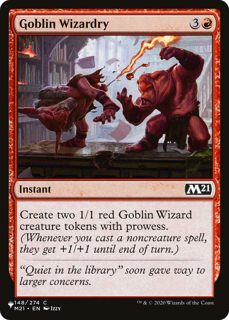 Goblin Wizardry [The List Reprints] | Boutique FDB TCG