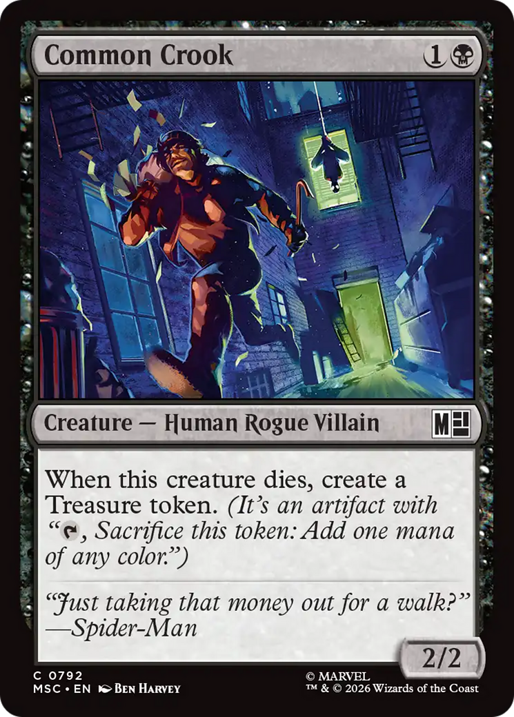 Common Crook [Marvel Super Heroes Commander] | Boutique FDB TCG