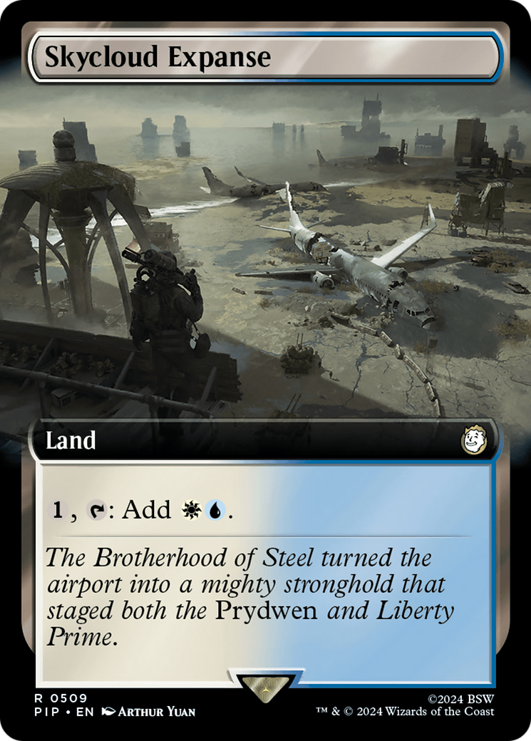 Skycloud Expanse (Extended Art) [Fallout] | Boutique FDB TCG