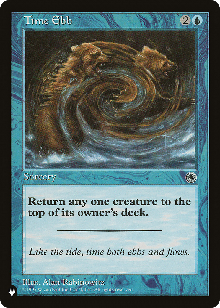 Time Ebb [The List Reprints] | Boutique FDB TCG