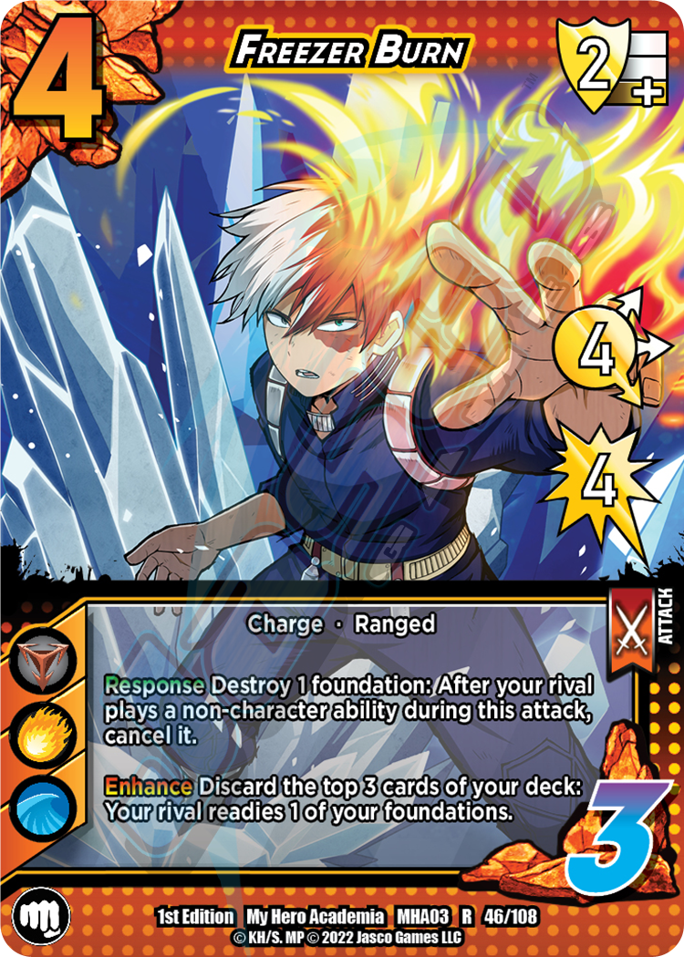 Freezer Burn [Heroes Clash] | Boutique FDB TCG