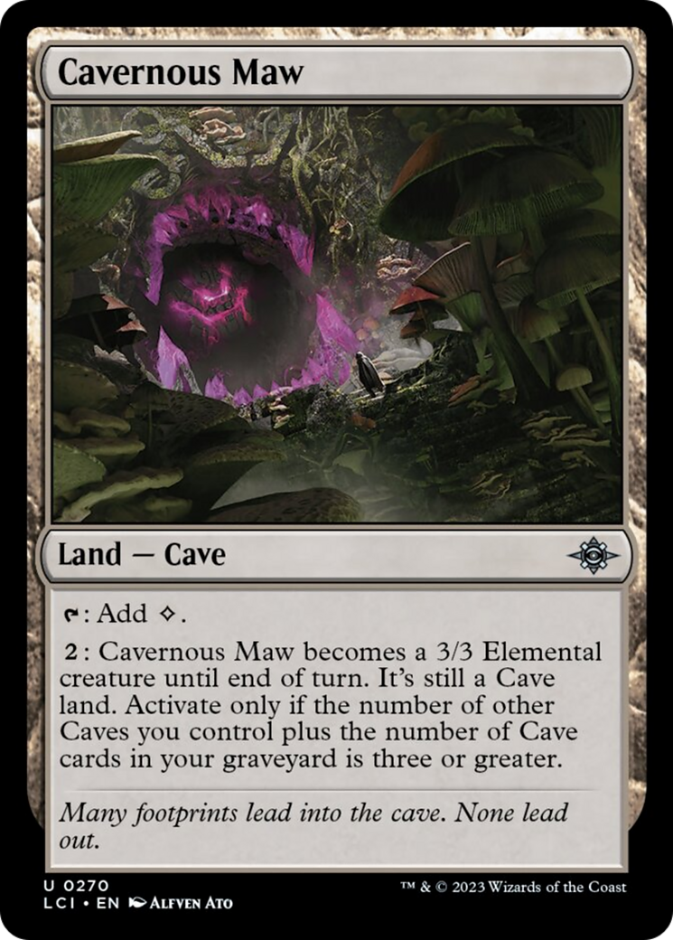 Cavernous Maw [The Lost Caverns of Ixalan] | Boutique FDB TCG