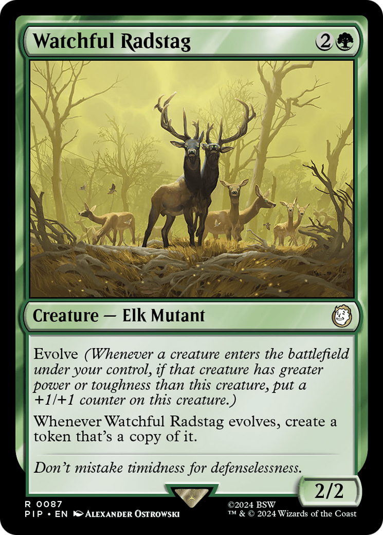 Watchful Radstag [Fallout] | Boutique FDB TCG