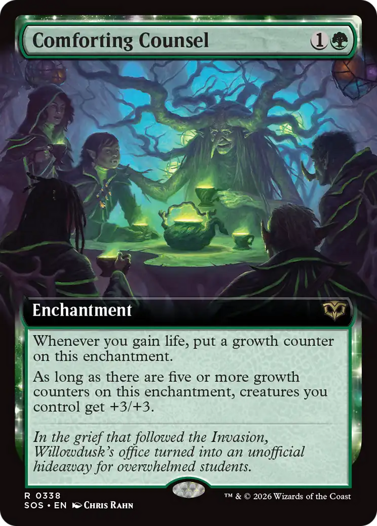 Comforting Counsel (Extended Art) [Secrets of Strixhaven] | Boutique FDB TCG