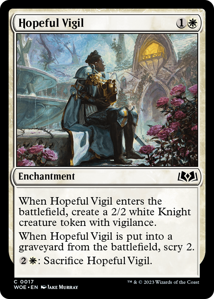 Hopeful Vigil [Wilds of Eldraine] | Boutique FDB TCG