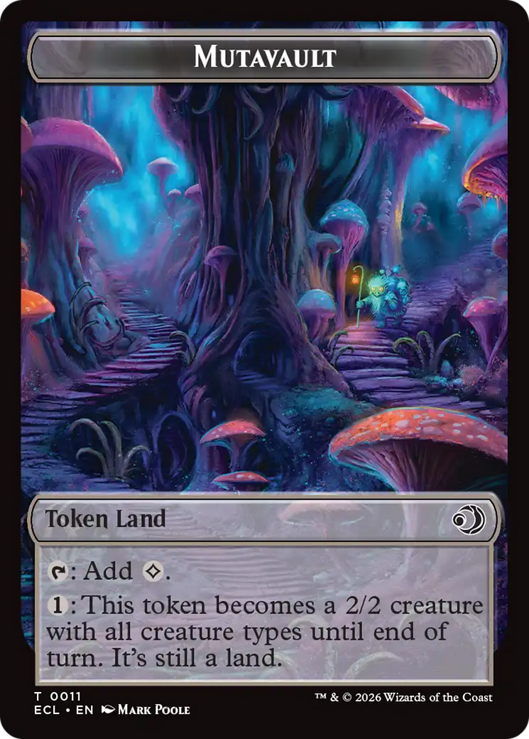 Elk // Mutavault Double-Sided Token [Lorwyn Eclipsed Tokens] | Boutique FDB TCG