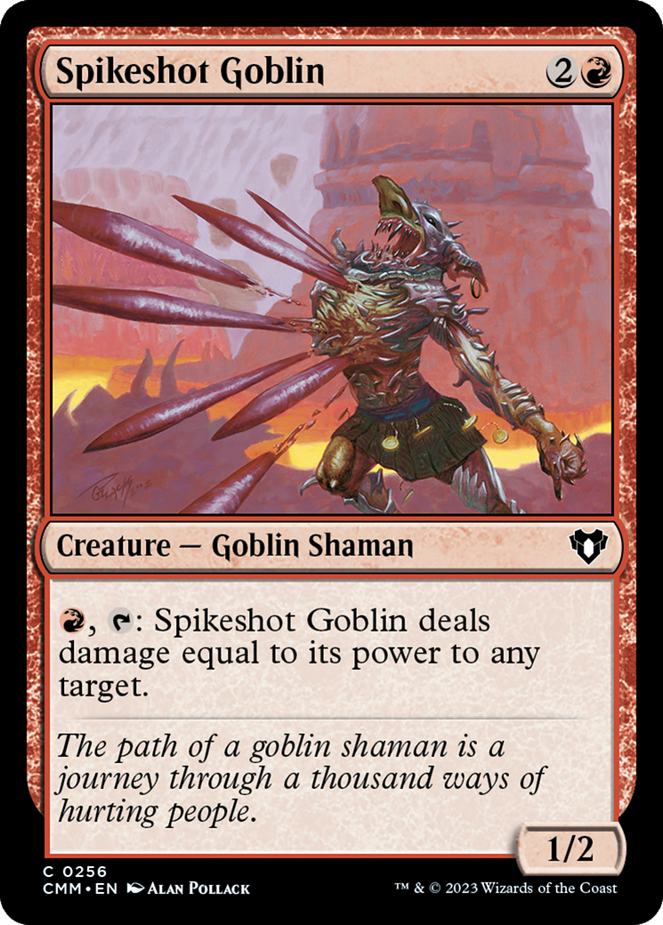 Spikeshot Goblin [Commander Masters] | Boutique FDB TCG