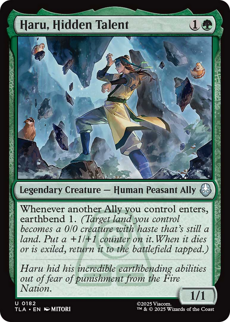 Haru, Hidden Talent [Avatar: The Last Airbender] | Boutique FDB TCG
