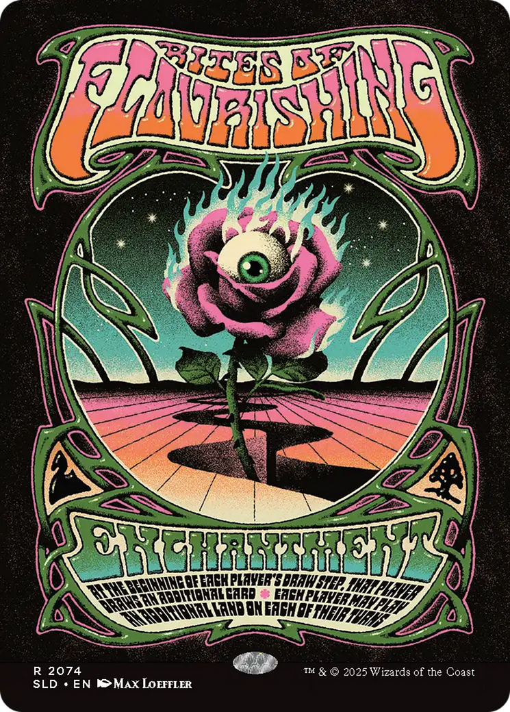 Rites of Flourishing (2074) (Rainbow Foil) [Secret Lair Drop Series] | Boutique FDB TCG