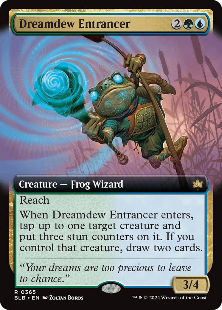 Dreamdew Entrancer (Extended Art) [Bloomburrow] | Boutique FDB TCG