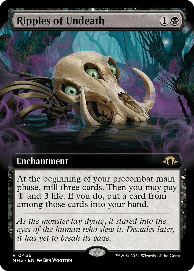 Ripples of Undeath (Extended Art) [Modern Horizons 3] | Boutique FDB TCG