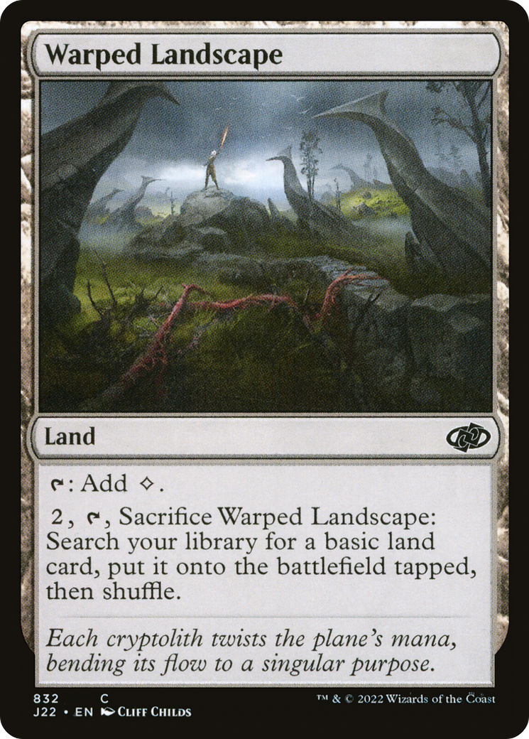 Warped Landscape [Jumpstart 2022] | Boutique FDB TCG