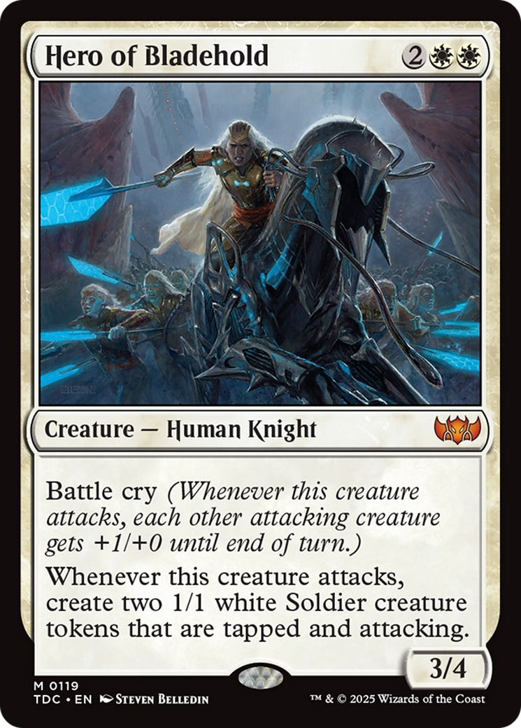 Hero of Bladehold [Tarkir: Dragonstorm Commander] | Boutique FDB TCG