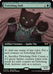 Twitching Doll (Extended Art) [Duskmourn: House of Horror Promos] | Boutique FDB TCG