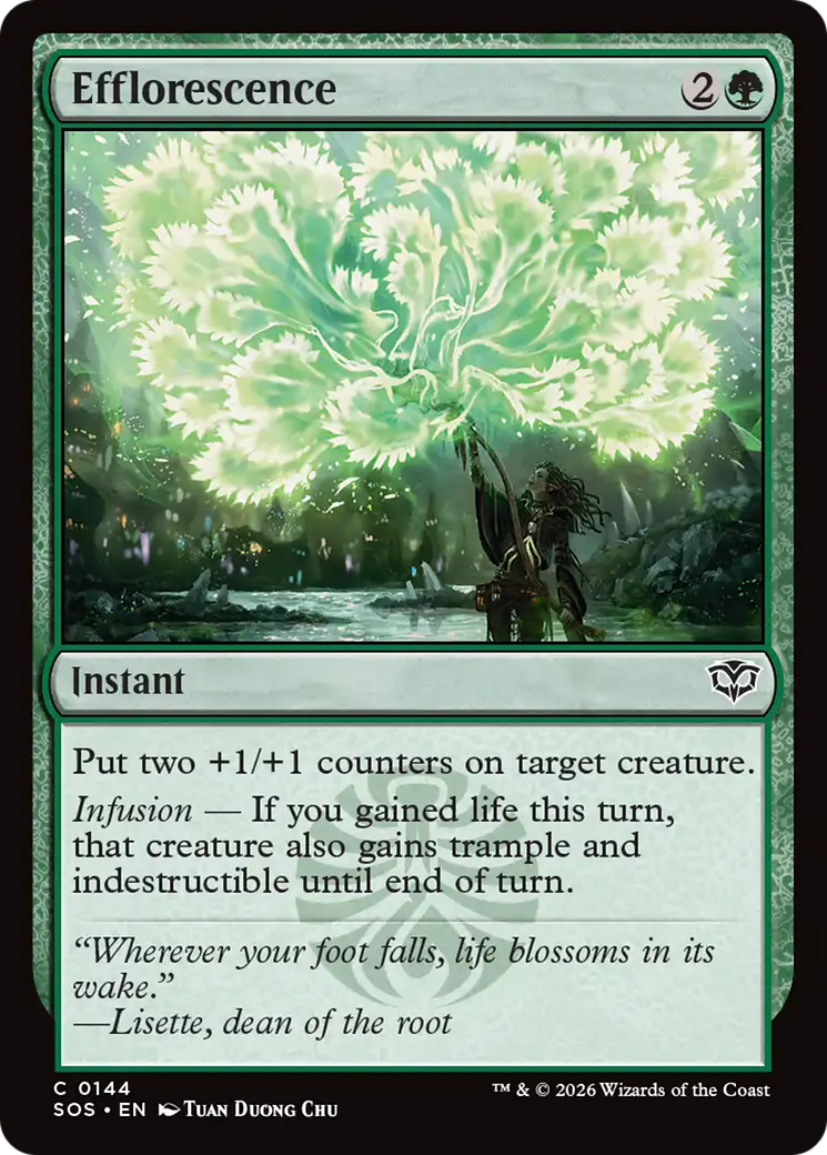 Efflorescence [Secrets of Strixhaven] | Boutique FDB TCG