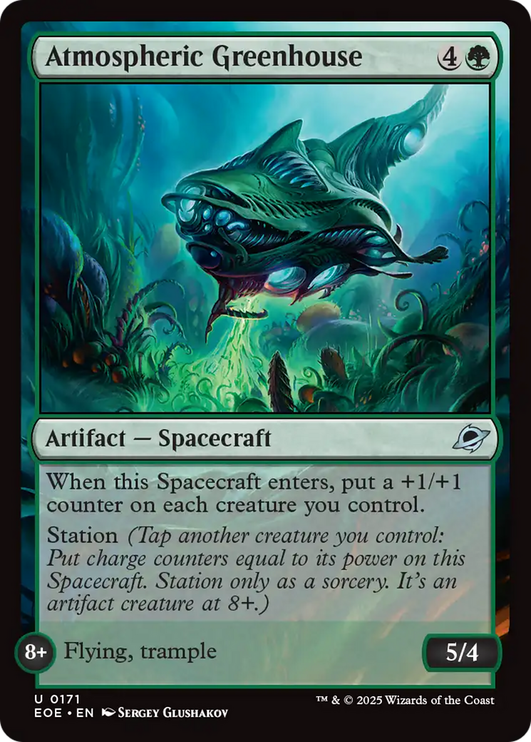 Atmospheric Greenhouse [Edge of Eternities] | Boutique FDB TCG