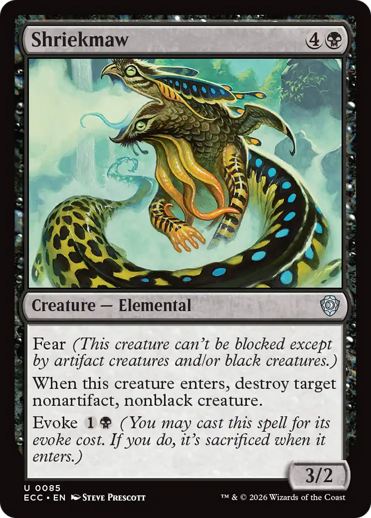 Shriekmaw [Lorwyn Eclipsed Commander] | Boutique FDB TCG
