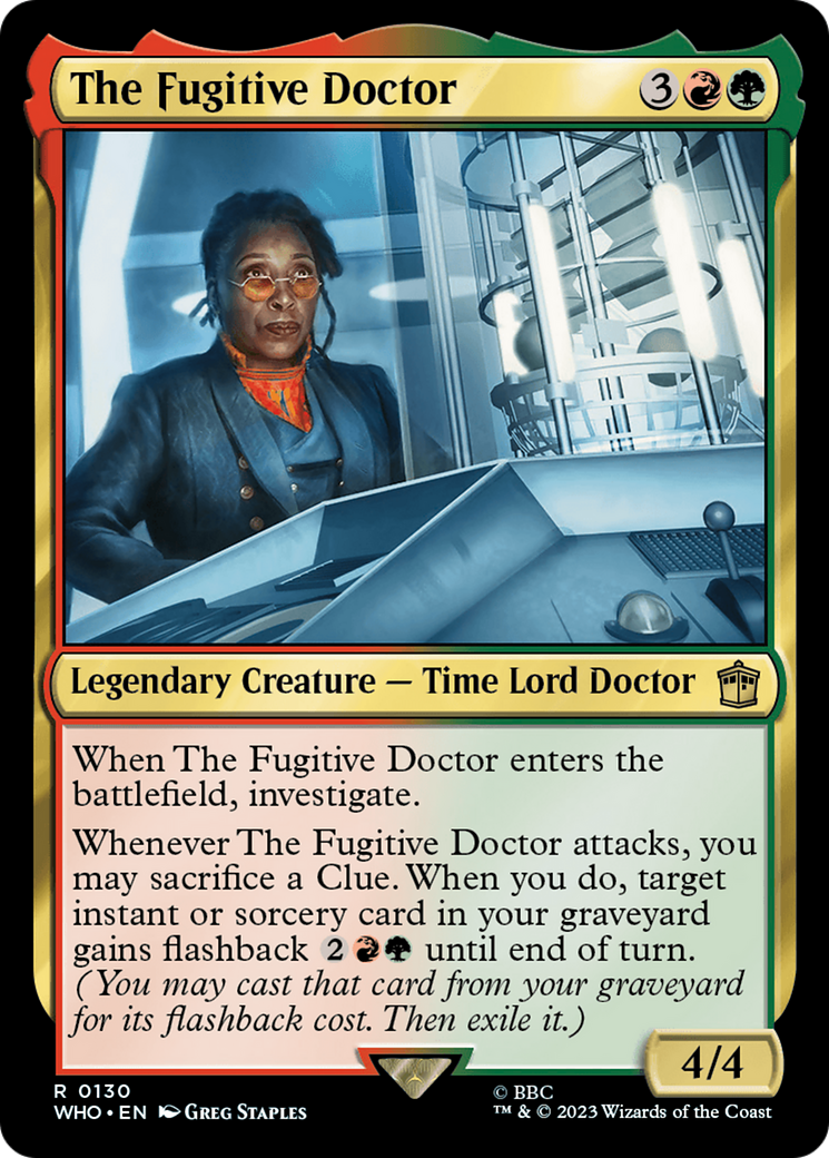 The Fugitive Doctor [Doctor Who] | Boutique FDB TCG