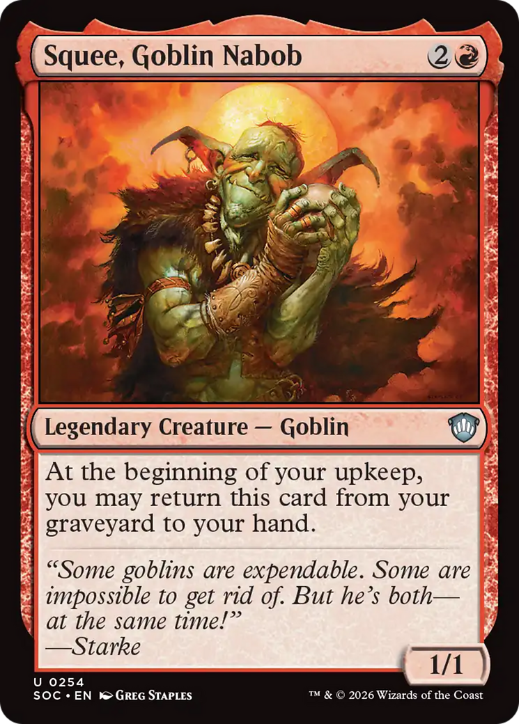 Squee, Goblin Nabob [Secrets of Strixhaven Commander] | Boutique FDB TCG