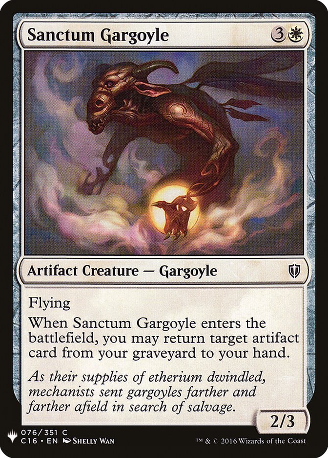 Sanctum Gargoyle [Mystery Booster] | Boutique FDB TCG