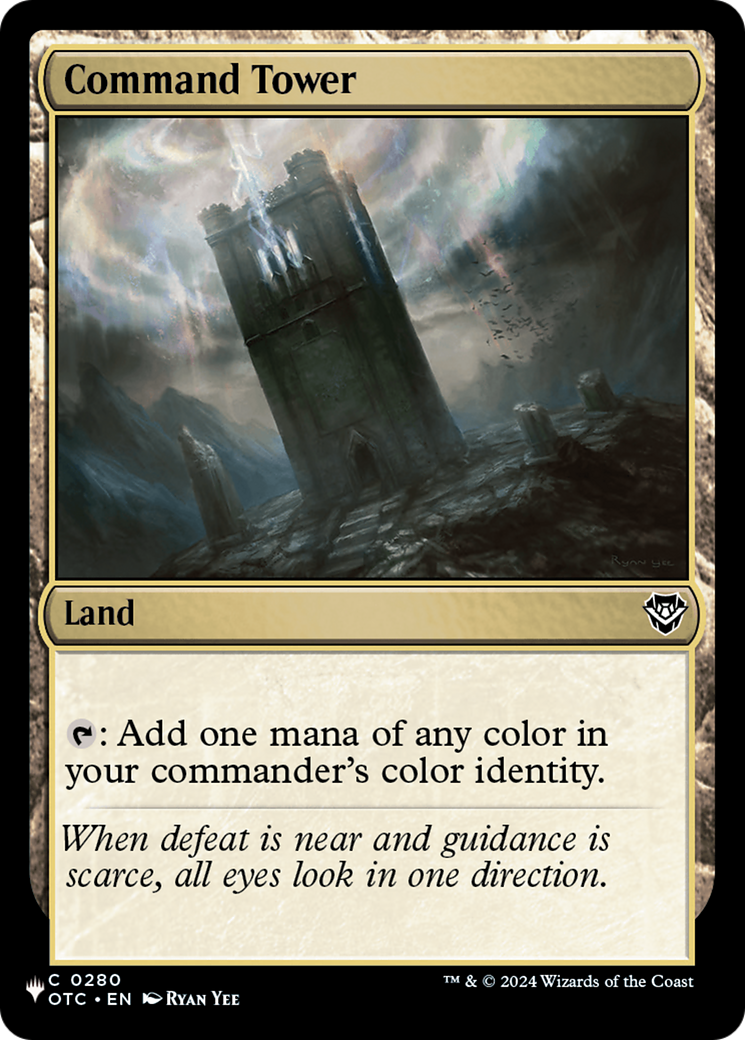Command Tower (OTC) [The List] | Boutique FDB TCG