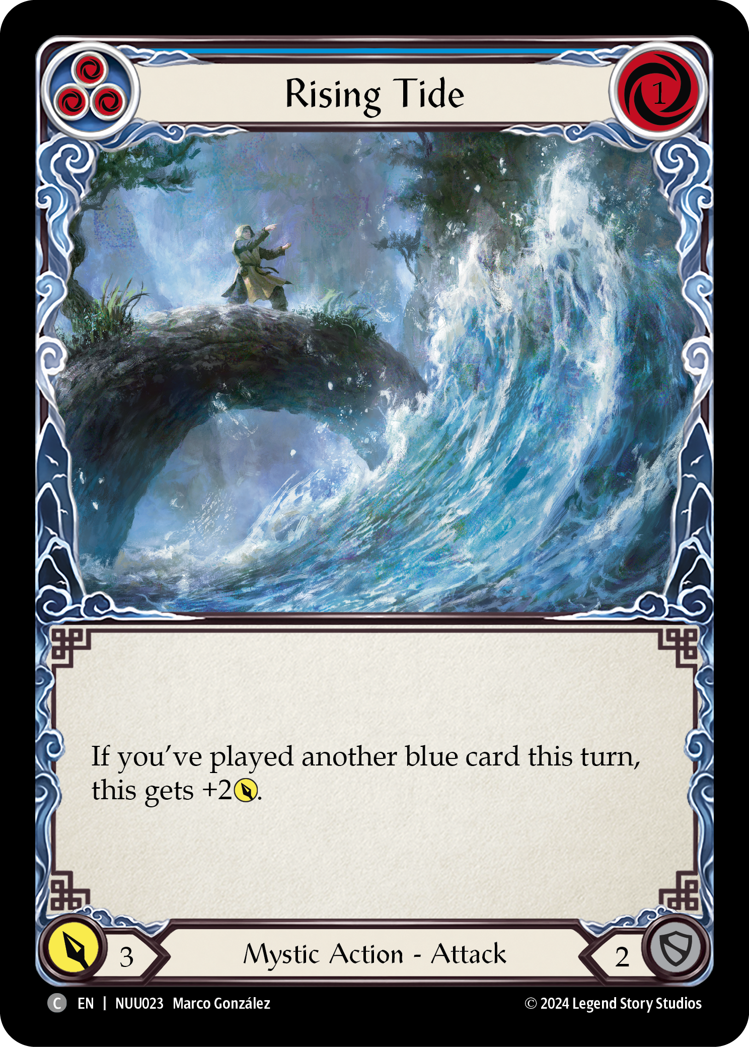 Rising Tide [NUU023] (Part the Mistveil Nuu Blitz Deck) | Boutique FDB TCG