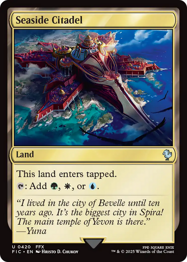 Seaside Citadel [FINAL FANTASY Commander] | Boutique FDB TCG