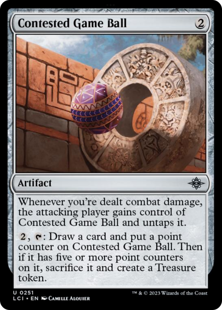 Contested Game Ball [The Lost Caverns of Ixalan] | Boutique FDB TCG