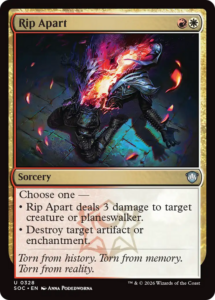 Rip Apart [Secrets of Strixhaven Commander] | Boutique FDB TCG