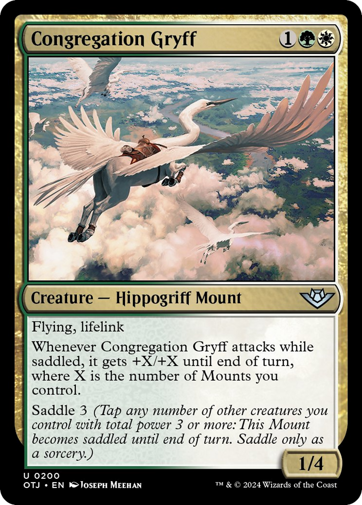 Congregation Gryff [Outlaws of Thunder Junction] | Boutique FDB TCG