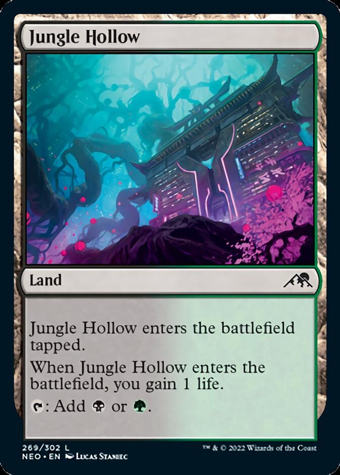 Jungle Hollow [Kamigawa: Neon Dynasty] | Boutique FDB TCG