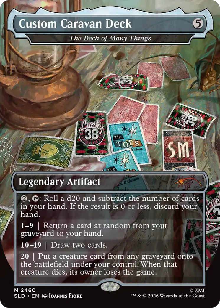 Custom Caravan Deck - The Deck of Many Things [Secret Lair Drop Series] | Boutique FDB TCG