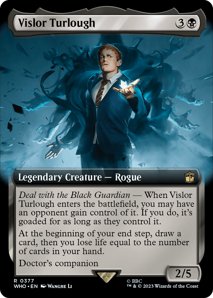 Vislor Turlough (Extended Art) [Doctor Who] | Boutique FDB TCG