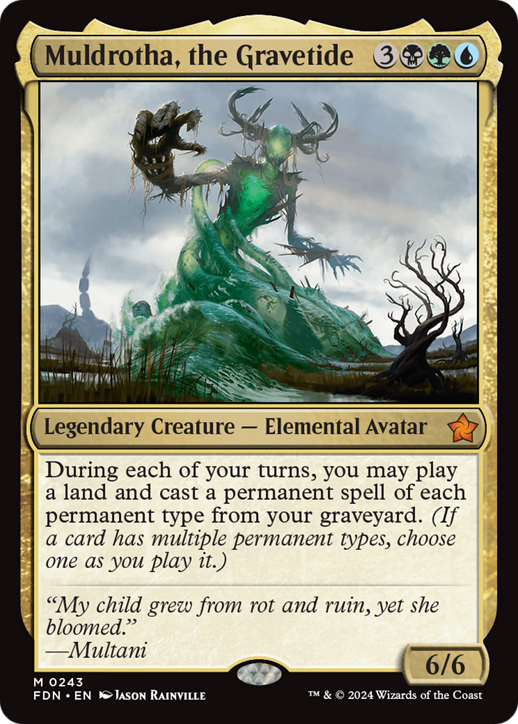Muldrotha, the Gravetide [Foundations] | Boutique FDB TCG