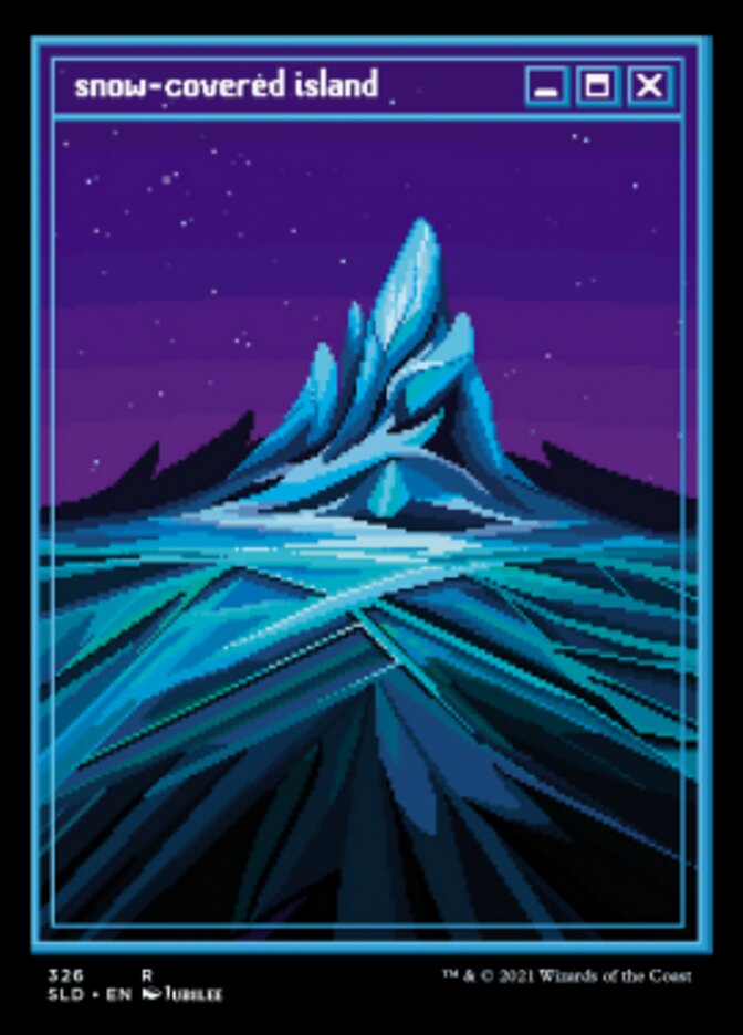 Snow-Covered Island (326) [Secret Lair Drop Series] | Boutique FDB TCG