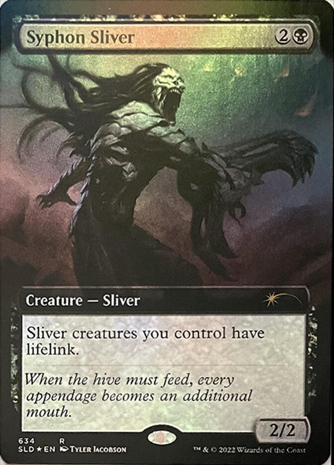 Syphon Sliver (Extended Art) [Secret Lair Drop Promos] | Boutique FDB TCG