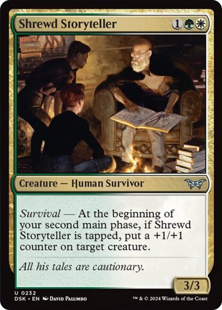 Shrewd Storyteller [Duskmourn: House of Horror] | Boutique FDB TCG