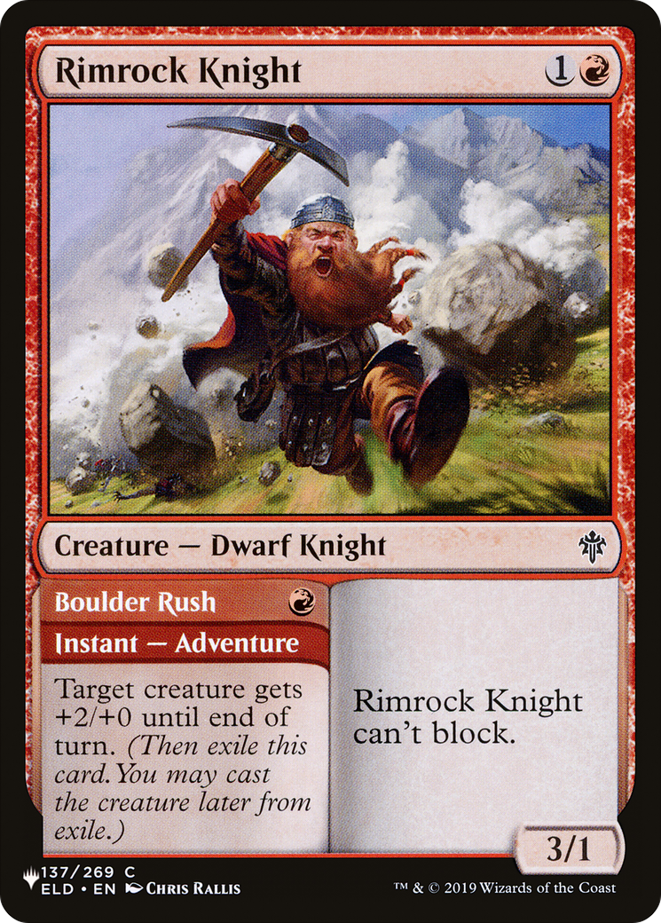 Rimrock Knight [The List Reprints] | Boutique FDB TCG