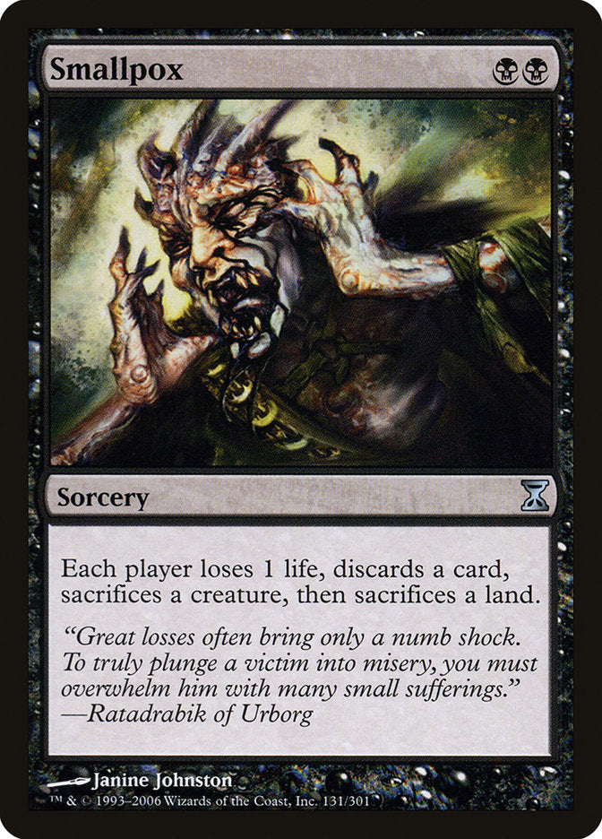 Smallpox [Time Spiral] | Boutique FDB TCG