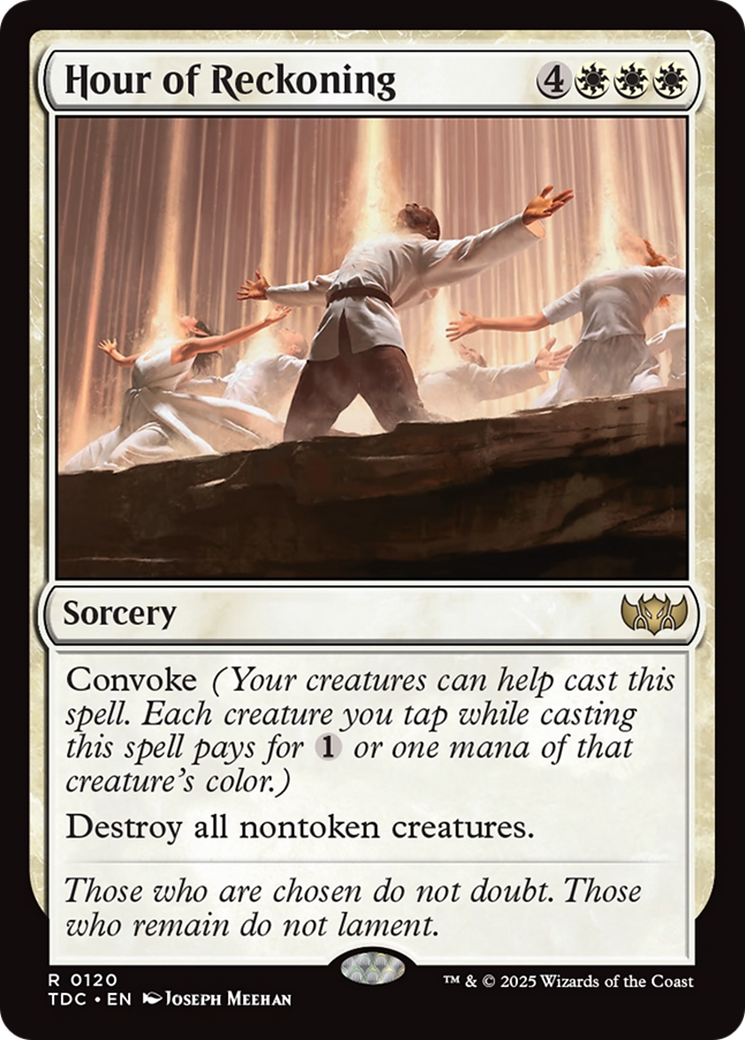Hour of Reckoning [Tarkir: Dragonstorm Commander] | Boutique FDB TCG