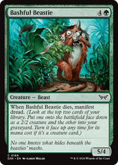 Bashful Beastie [Duskmourn: House of Horror] | Boutique FDB TCG