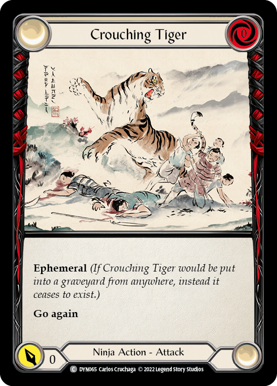 Crouching Tiger [DYN065] (Dynasty) | Boutique FDB TCG