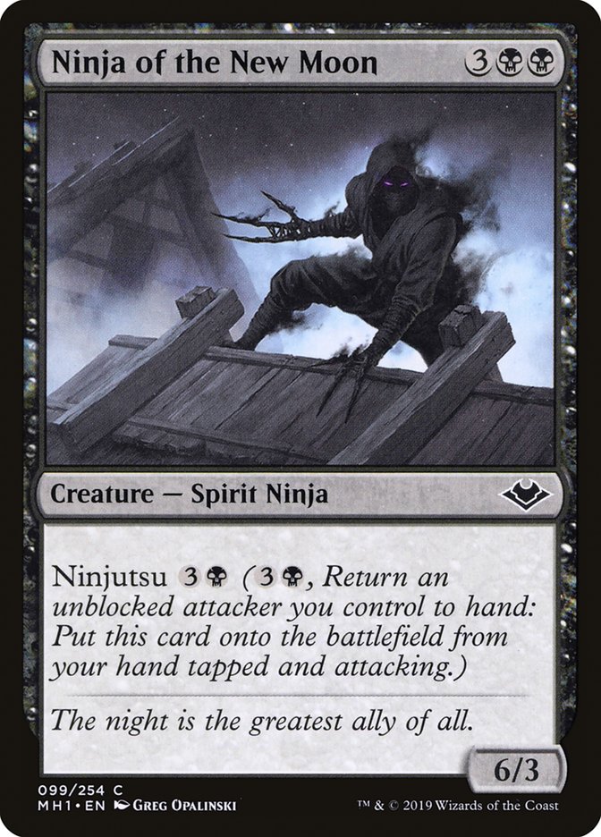 Ninja of the New Moon [Modern Horizons] | Boutique FDB TCG