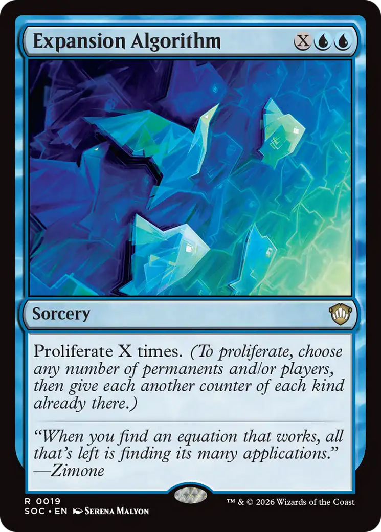 Expansion Algorithm [Secrets of Strixhaven Commander] | Boutique FDB TCG