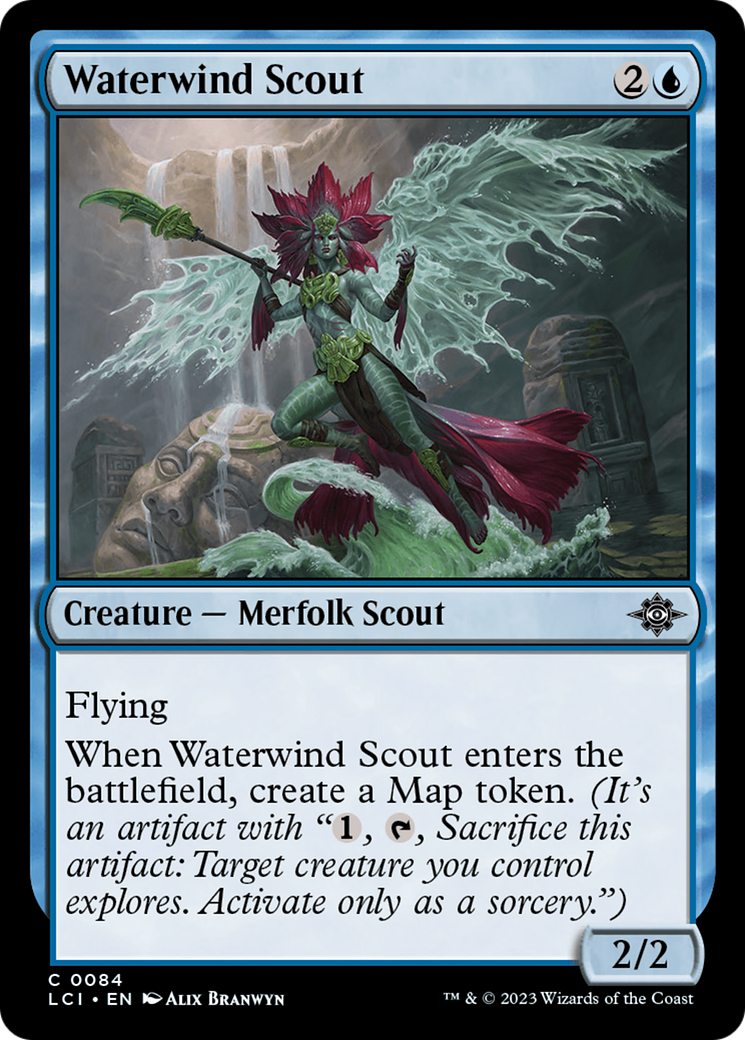 Waterwind Scout [The Lost Caverns of Ixalan] | Boutique FDB TCG