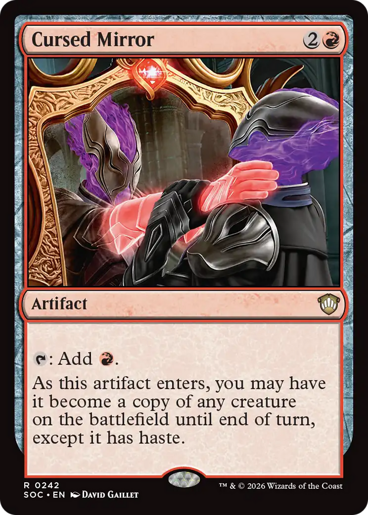 Cursed Mirror [Secrets of Strixhaven Commander] | Boutique FDB TCG